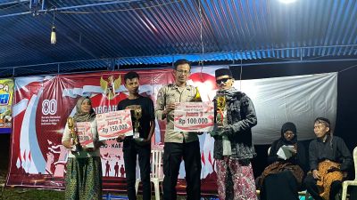 WARGA SIDOTOTO HIAS DESA DALAM RANGKA HUT RI ke 80