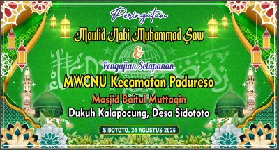 Selapanan Ahad Pon di Masjid Baitulmutakim, Desa Sidototo