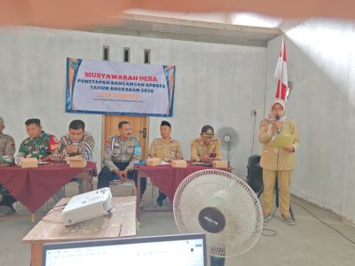 MUSDES APBDES TAHUN ANGGARAN 2026